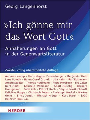 cover image of "Ich gönne mir das Wort Gott"